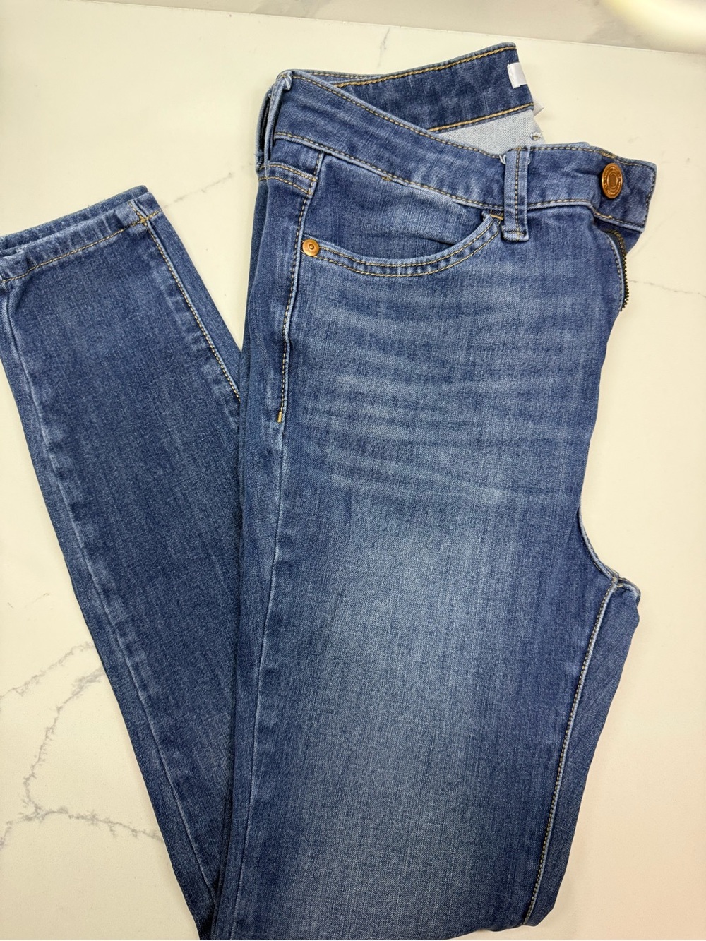LC Lauren Conrad Medium Blue Skinny Jeans